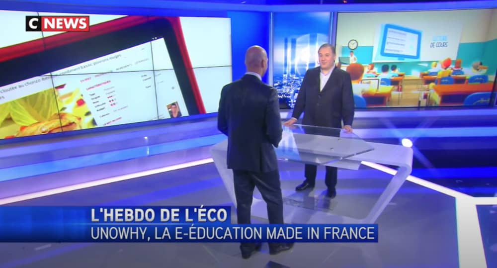 L’Hebdo de l’Eco sur CNEWS : Le rôle des tablettes dans la e-Education