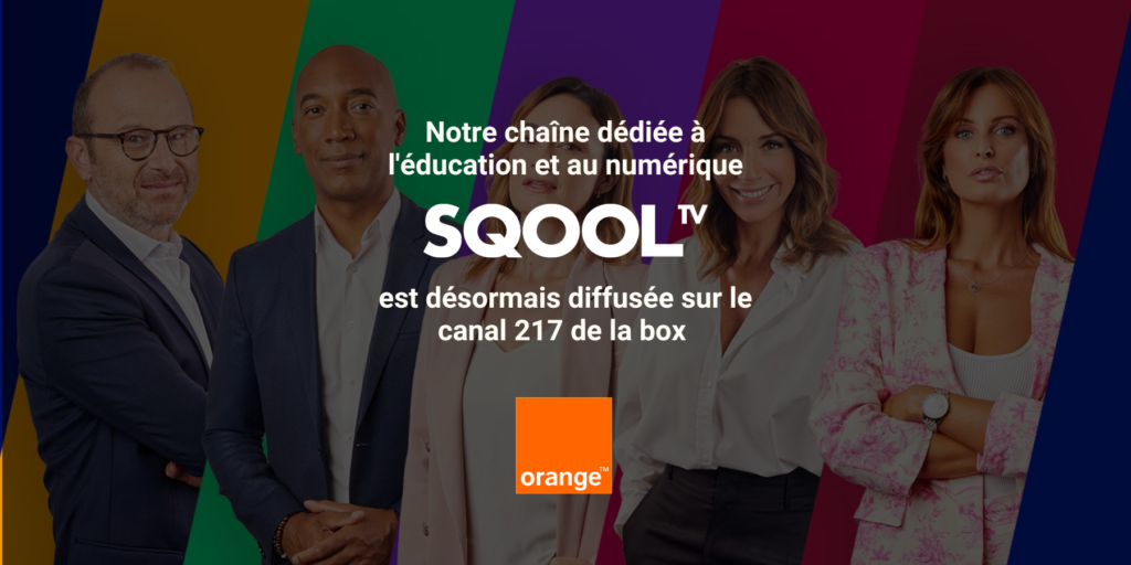 SQOOL TV est maintenant diffusée sur la box Orange