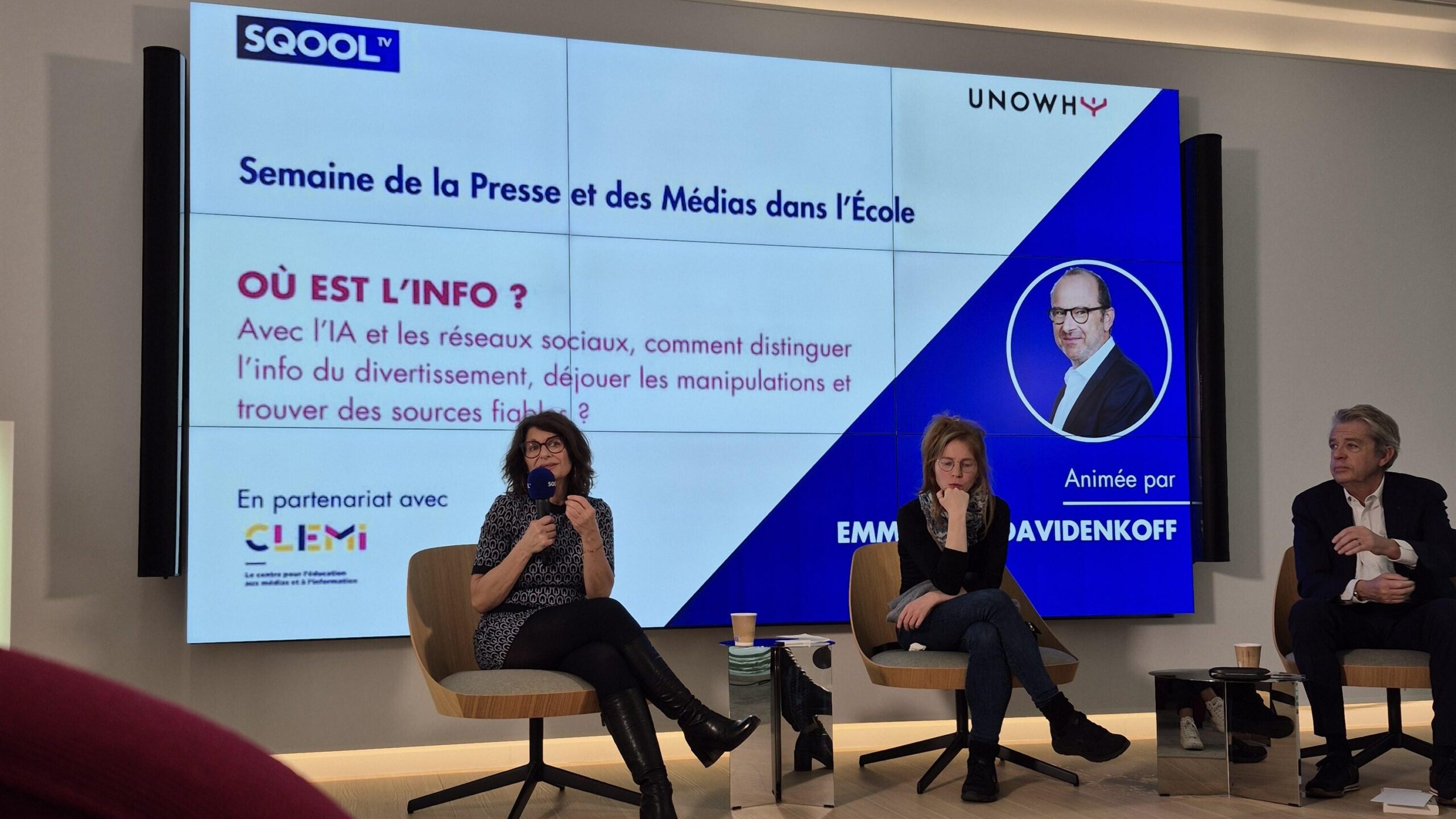 Table ronde Où est l'info ?