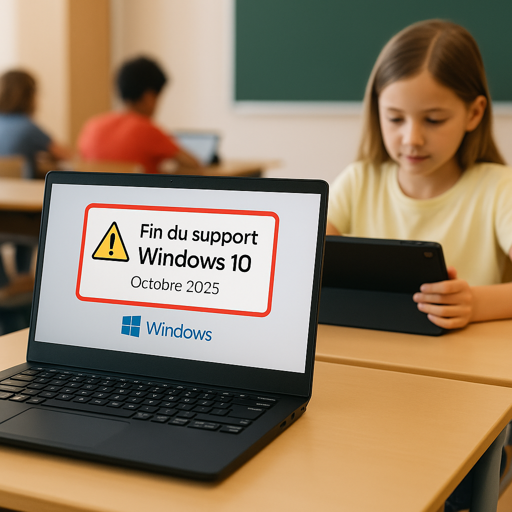 Windows 10 : anticipez la fin du support et sécurisez vos équipements numériques