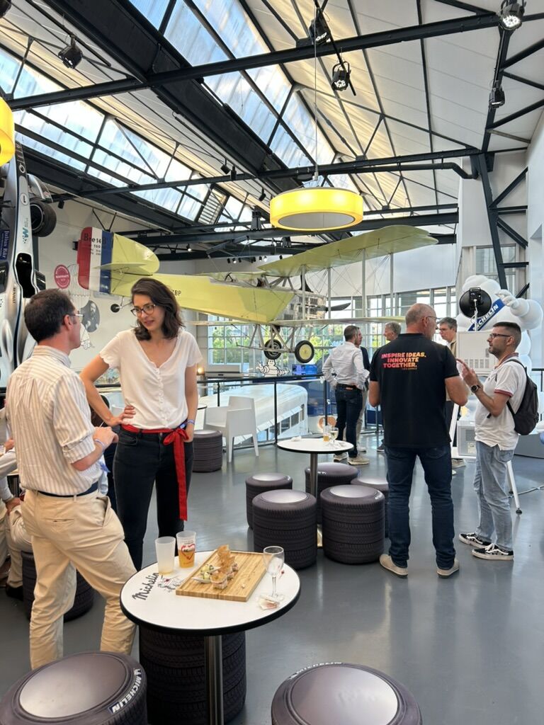 discussions au musee michelin