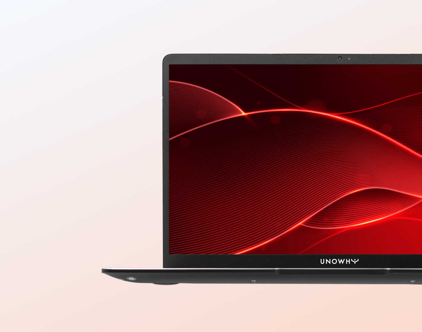 UNOWHY &#8211; Mockup PC Y13 Gen 2 face demi écran